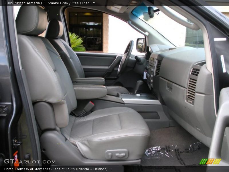 Smoke Gray / Steel/Titanium 2005 Nissan Armada LE