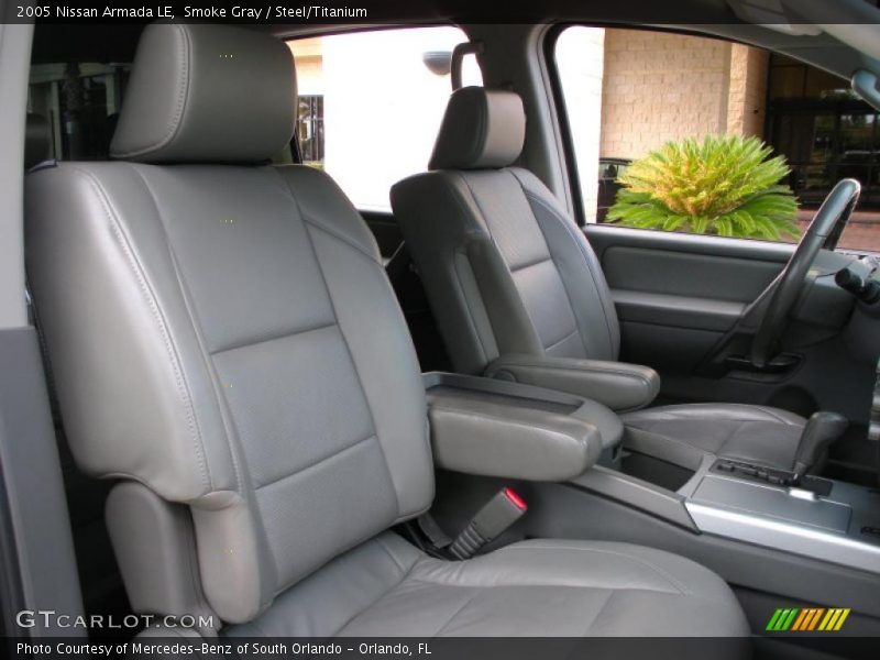Smoke Gray / Steel/Titanium 2005 Nissan Armada LE