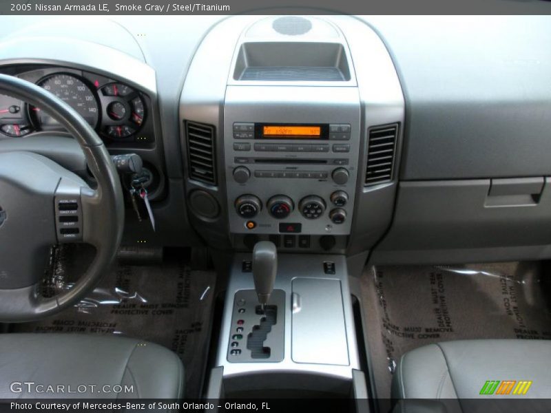 Smoke Gray / Steel/Titanium 2005 Nissan Armada LE