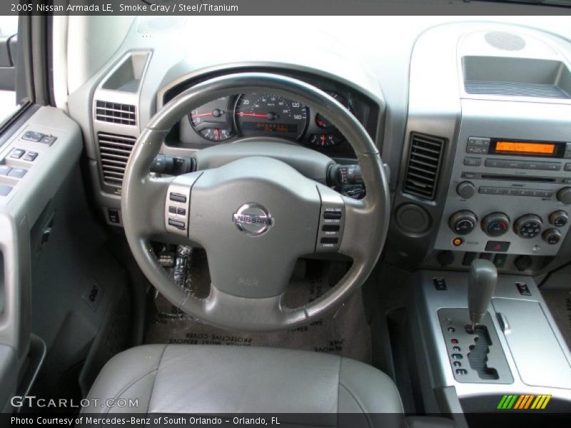 Smoke Gray / Steel/Titanium 2005 Nissan Armada LE