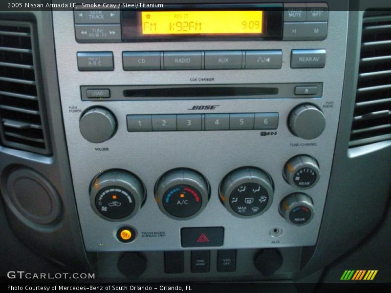 Smoke Gray / Steel/Titanium 2005 Nissan Armada LE