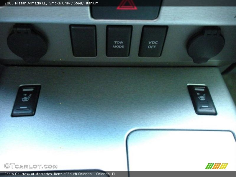 Smoke Gray / Steel/Titanium 2005 Nissan Armada LE