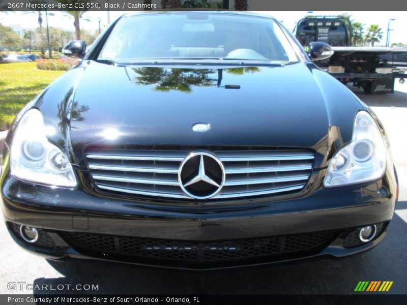 Black / Cashmere 2007 Mercedes-Benz CLS 550
