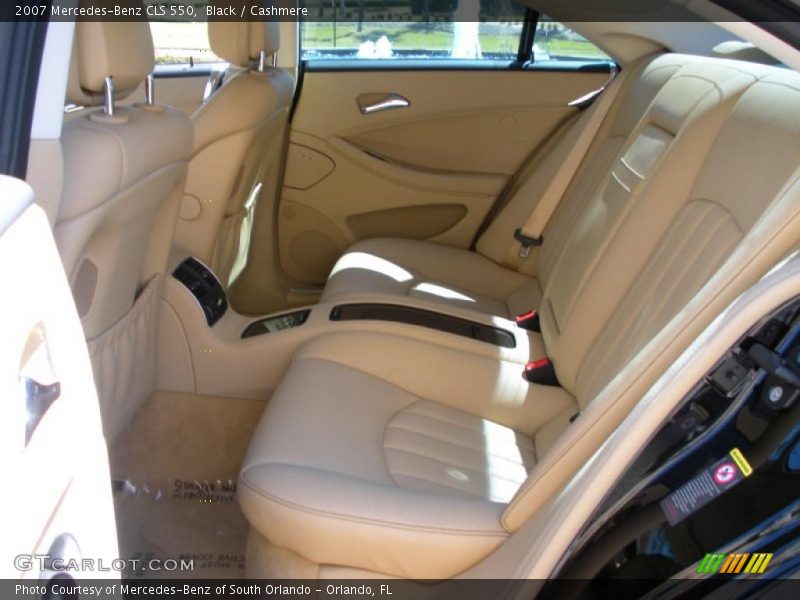 Black / Cashmere 2007 Mercedes-Benz CLS 550