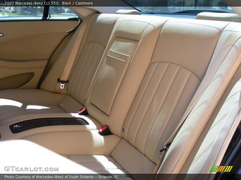 Black / Cashmere 2007 Mercedes-Benz CLS 550