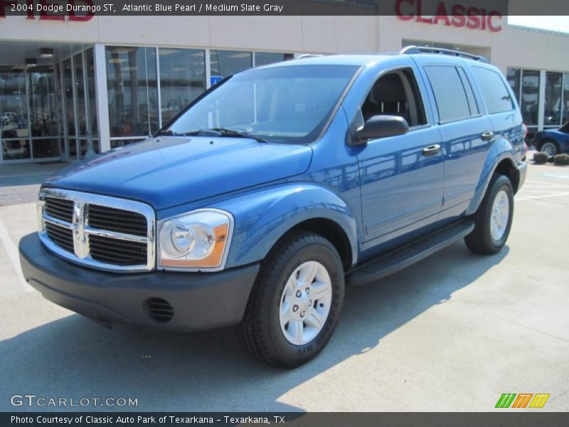 Atlantic Blue Pearl / Medium Slate Gray 2004 Dodge Durango ST