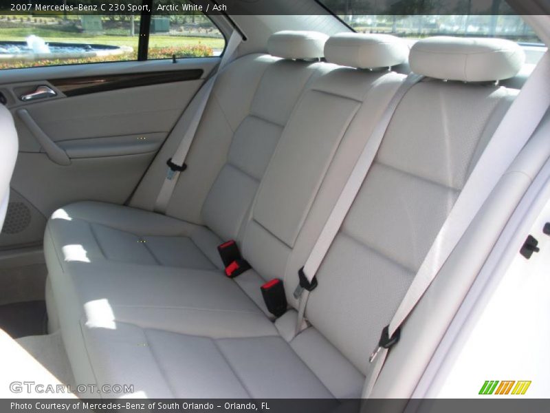 Arctic White / Ash 2007 Mercedes-Benz C 230 Sport