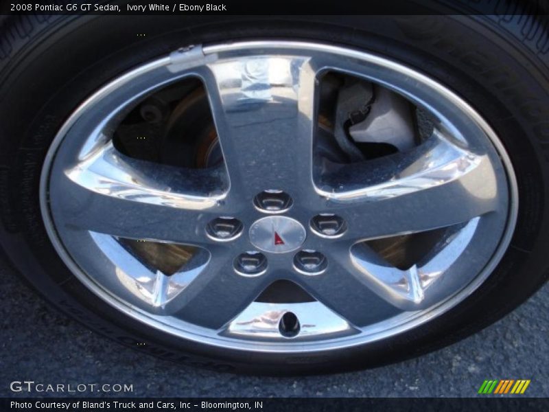 Ivory White / Ebony Black 2008 Pontiac G6 GT Sedan