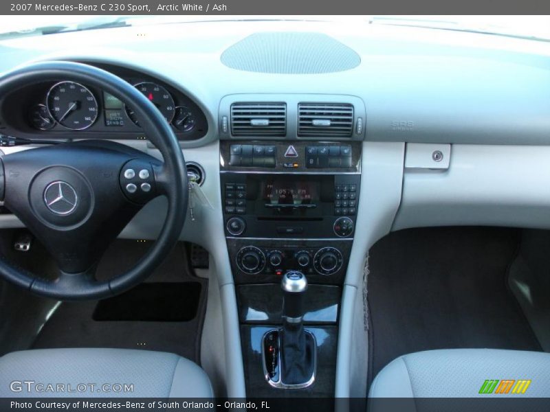 Arctic White / Ash 2007 Mercedes-Benz C 230 Sport