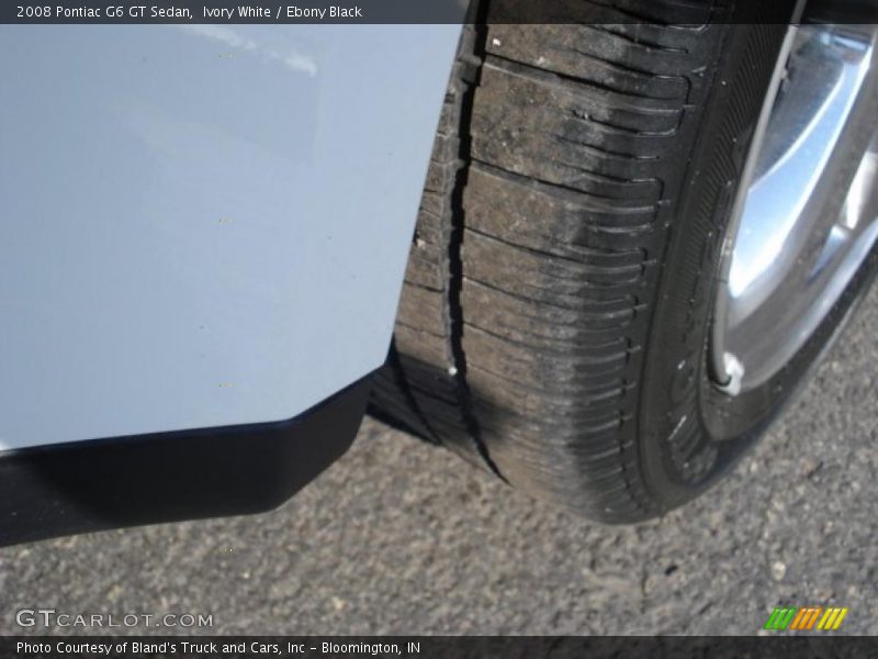 Ivory White / Ebony Black 2008 Pontiac G6 GT Sedan