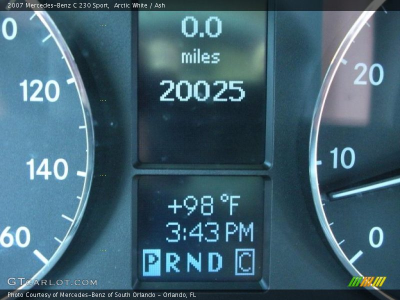 Arctic White / Ash 2007 Mercedes-Benz C 230 Sport