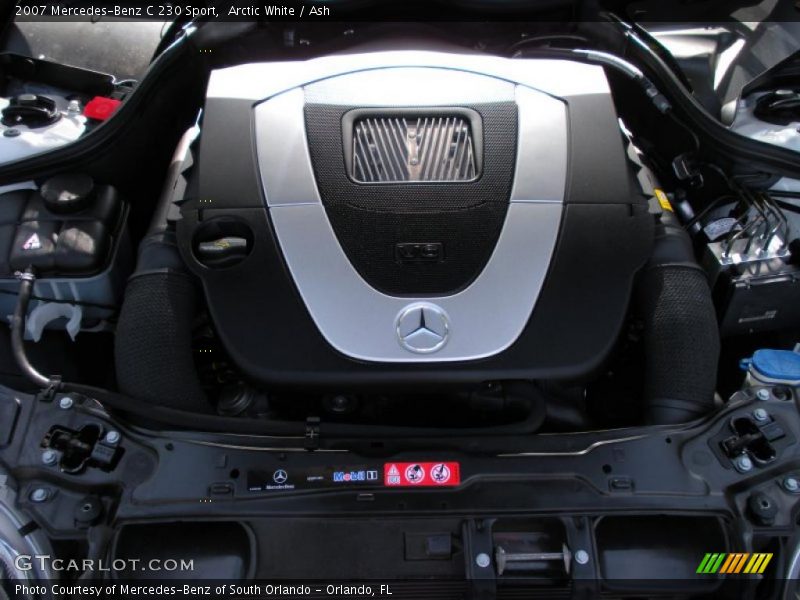 Arctic White / Ash 2007 Mercedes-Benz C 230 Sport