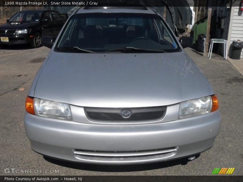 Silver Stone Metallic / Gray 1998 Mazda Protege LX