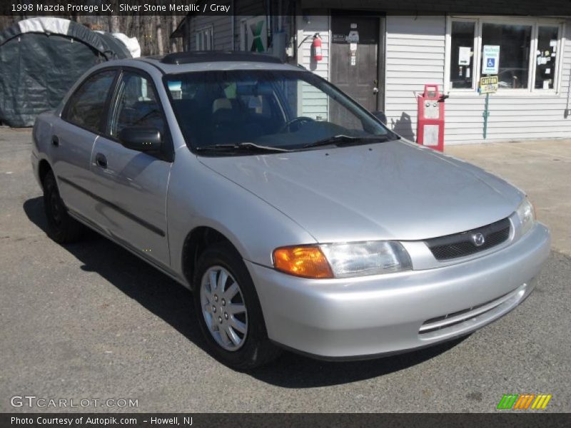 Silver Stone Metallic / Gray 1998 Mazda Protege LX