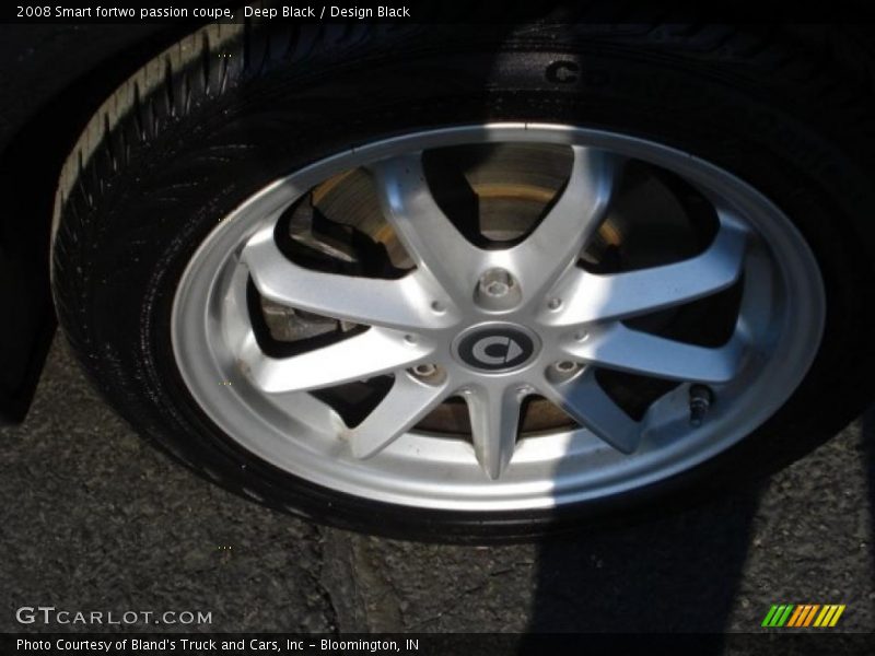 Deep Black / Design Black 2008 Smart fortwo passion coupe