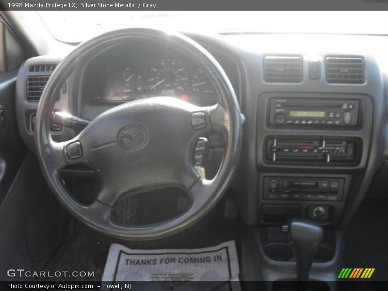 Silver Stone Metallic / Gray 1998 Mazda Protege LX