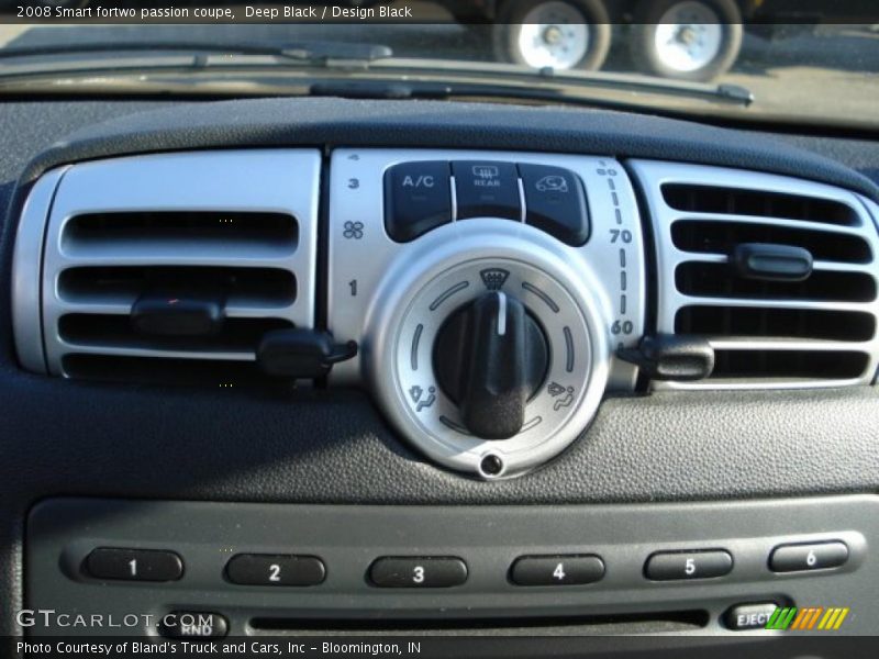 Deep Black / Design Black 2008 Smart fortwo passion coupe