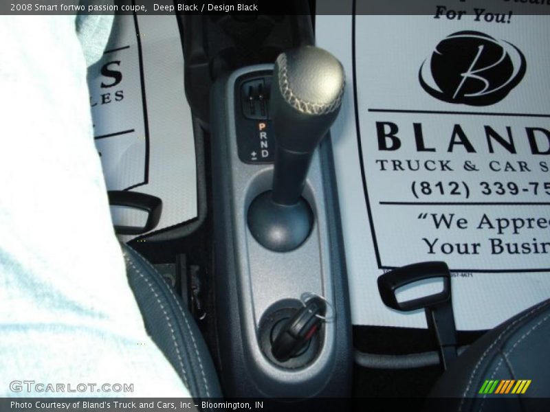 Deep Black / Design Black 2008 Smart fortwo passion coupe