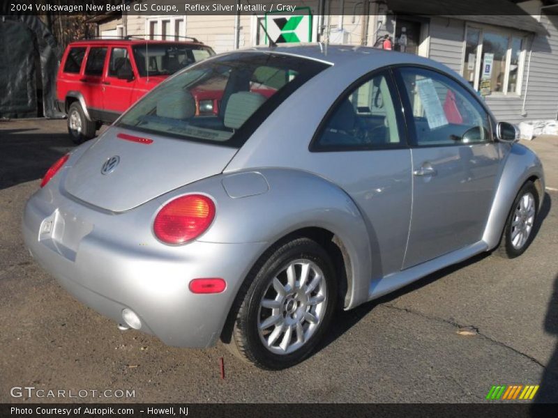 Reflex Silver Metallic / Gray 2004 Volkswagen New Beetle GLS Coupe