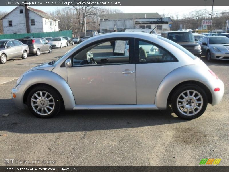 Reflex Silver Metallic / Gray 2004 Volkswagen New Beetle GLS Coupe