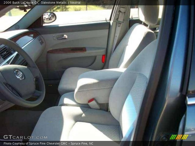 Slatestone Metallic / Neutral 2006 Buick LaCrosse CX