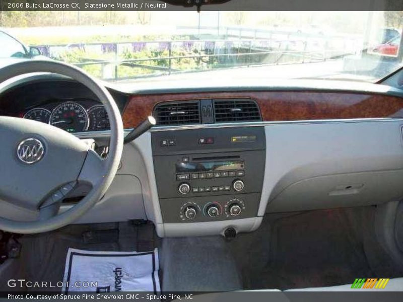Slatestone Metallic / Neutral 2006 Buick LaCrosse CX