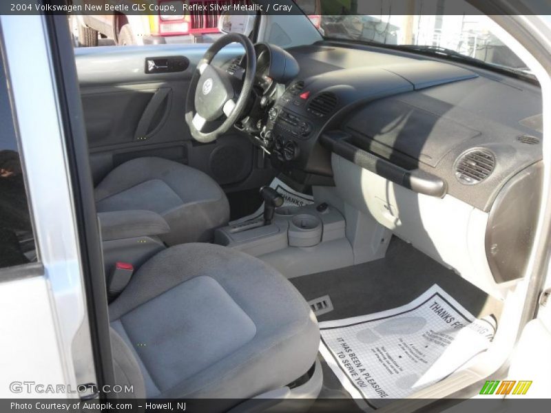 Reflex Silver Metallic / Gray 2004 Volkswagen New Beetle GLS Coupe