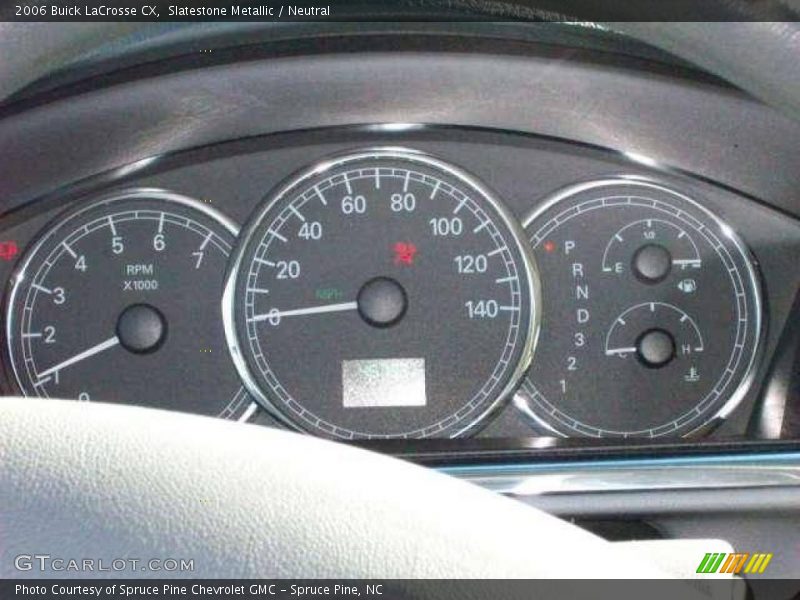Slatestone Metallic / Neutral 2006 Buick LaCrosse CX