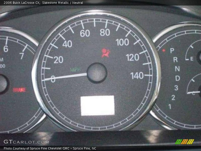 Slatestone Metallic / Neutral 2006 Buick LaCrosse CX