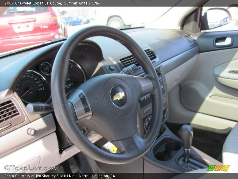 Summit White / Gray 2007 Chevrolet Cobalt LT Coupe