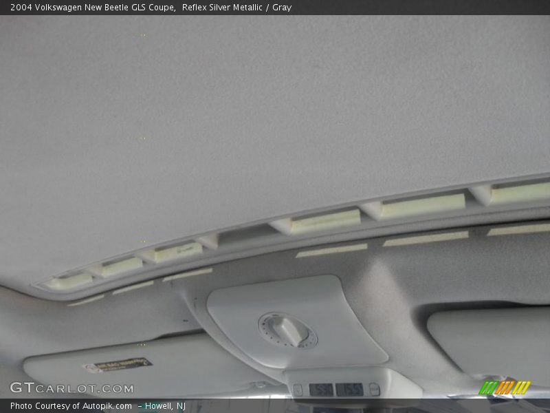 Reflex Silver Metallic / Gray 2004 Volkswagen New Beetle GLS Coupe