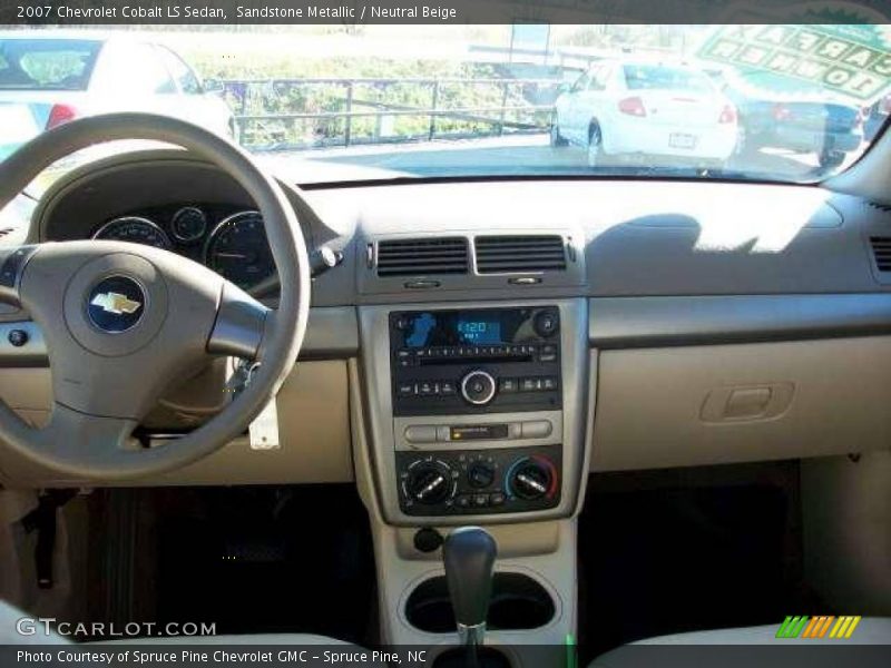 Sandstone Metallic / Neutral Beige 2007 Chevrolet Cobalt LS Sedan