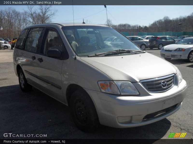 Sand Mica / Beige 2001 Mazda MPV DX
