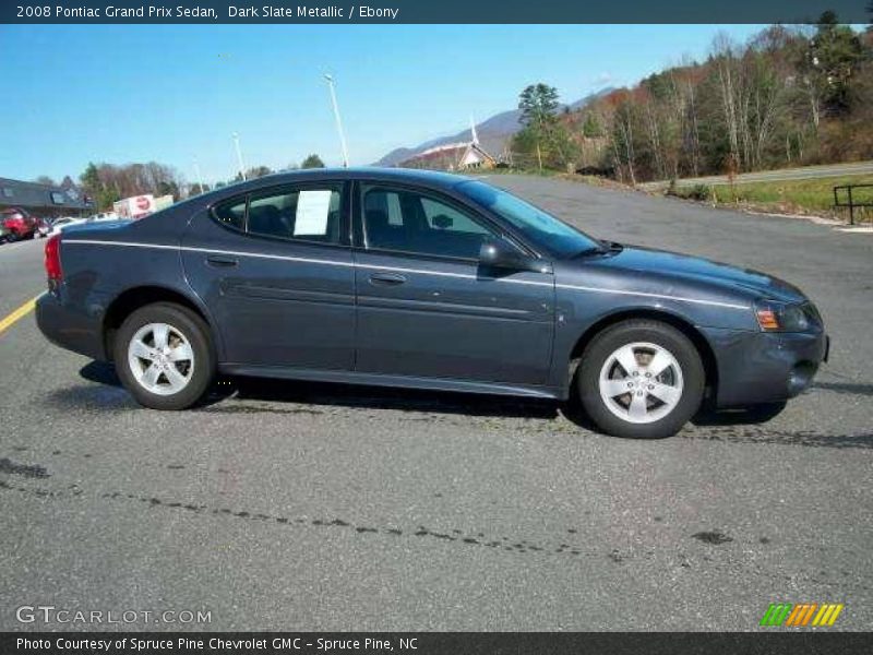 Dark Slate Metallic / Ebony 2008 Pontiac Grand Prix Sedan