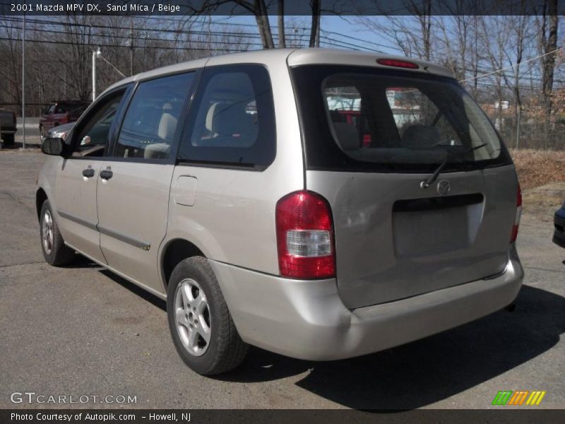 Sand Mica / Beige 2001 Mazda MPV DX