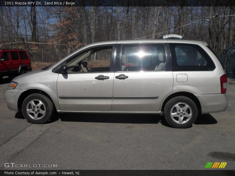 Sand Mica / Beige 2001 Mazda MPV DX