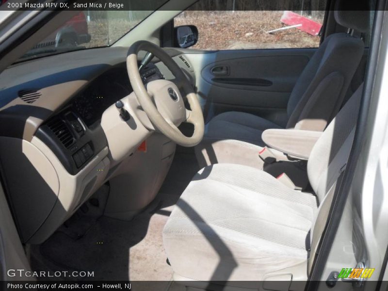 Sand Mica / Beige 2001 Mazda MPV DX