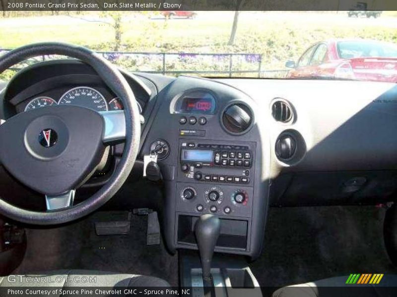 Dark Slate Metallic / Ebony 2008 Pontiac Grand Prix Sedan