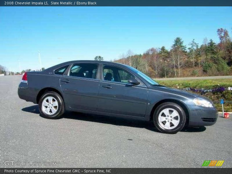 Slate Metallic / Ebony Black 2008 Chevrolet Impala LS