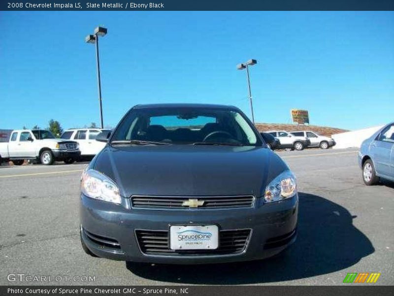 Slate Metallic / Ebony Black 2008 Chevrolet Impala LS