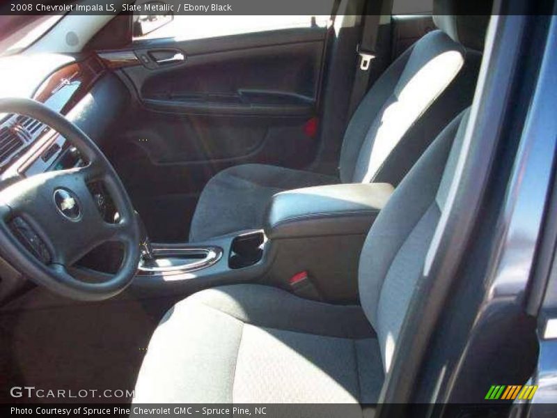 Slate Metallic / Ebony Black 2008 Chevrolet Impala LS