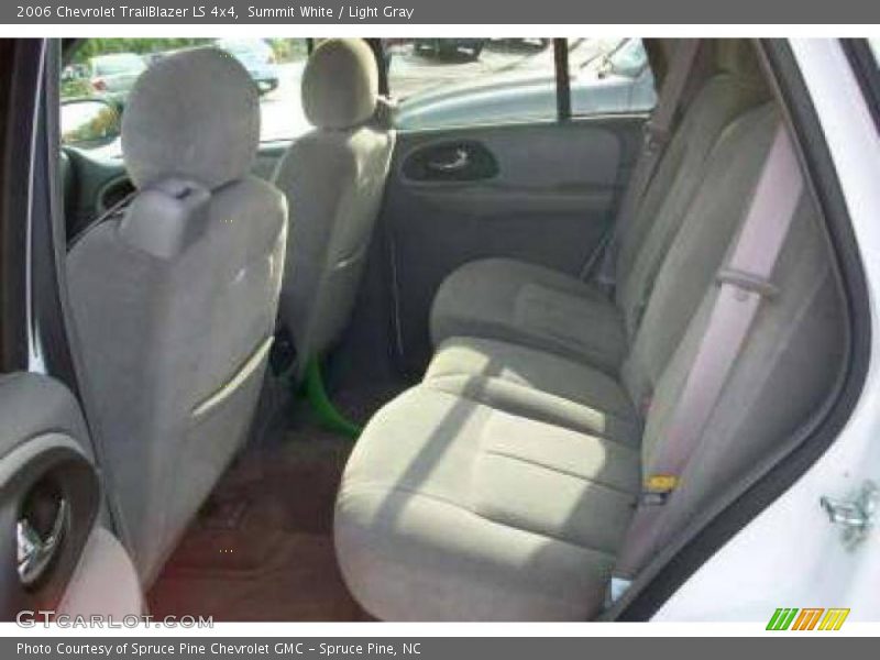 Summit White / Light Gray 2006 Chevrolet TrailBlazer LS 4x4
