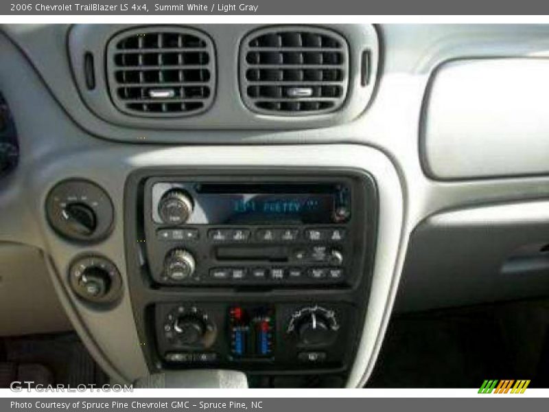 Summit White / Light Gray 2006 Chevrolet TrailBlazer LS 4x4