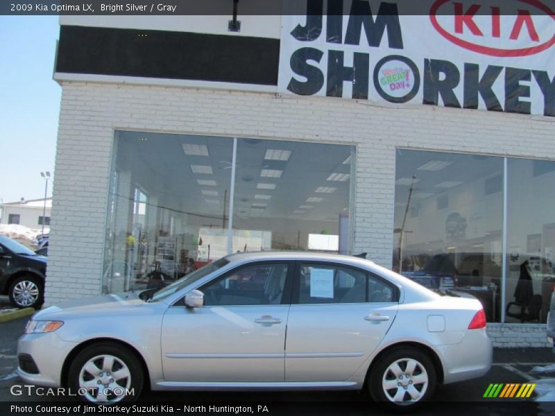 Bright Silver / Gray 2009 Kia Optima LX