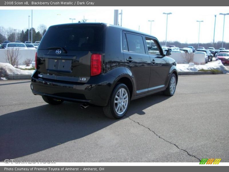 Blackberry Crush Metallic / Dark Gray 2008 Scion xB