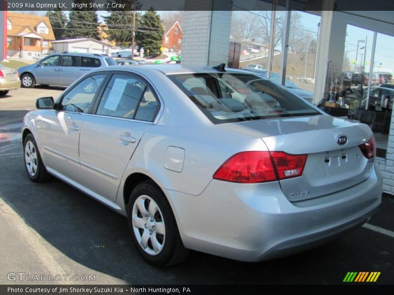 Bright Silver / Gray 2009 Kia Optima LX