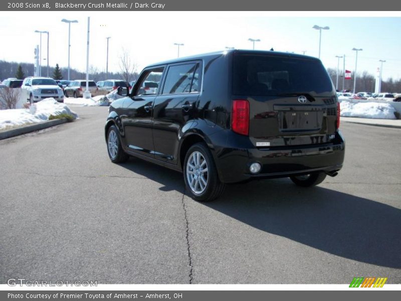 Blackberry Crush Metallic / Dark Gray 2008 Scion xB