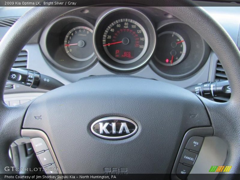 Bright Silver / Gray 2009 Kia Optima LX
