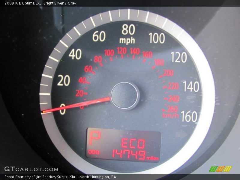 Bright Silver / Gray 2009 Kia Optima LX