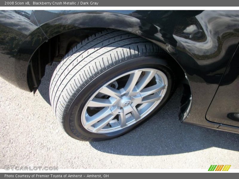Blackberry Crush Metallic / Dark Gray 2008 Scion xB